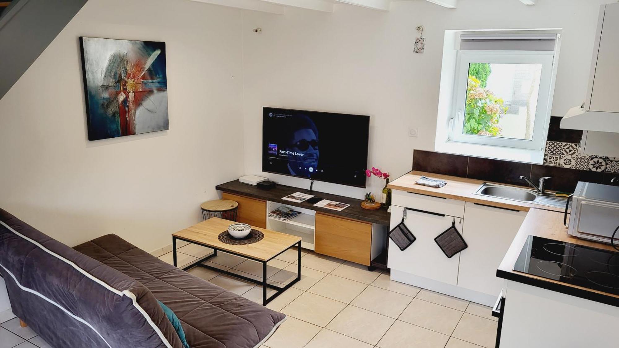 Le Pti St Roch, Ploudalmezeau maisonnette toute équipée Extérieur photo
