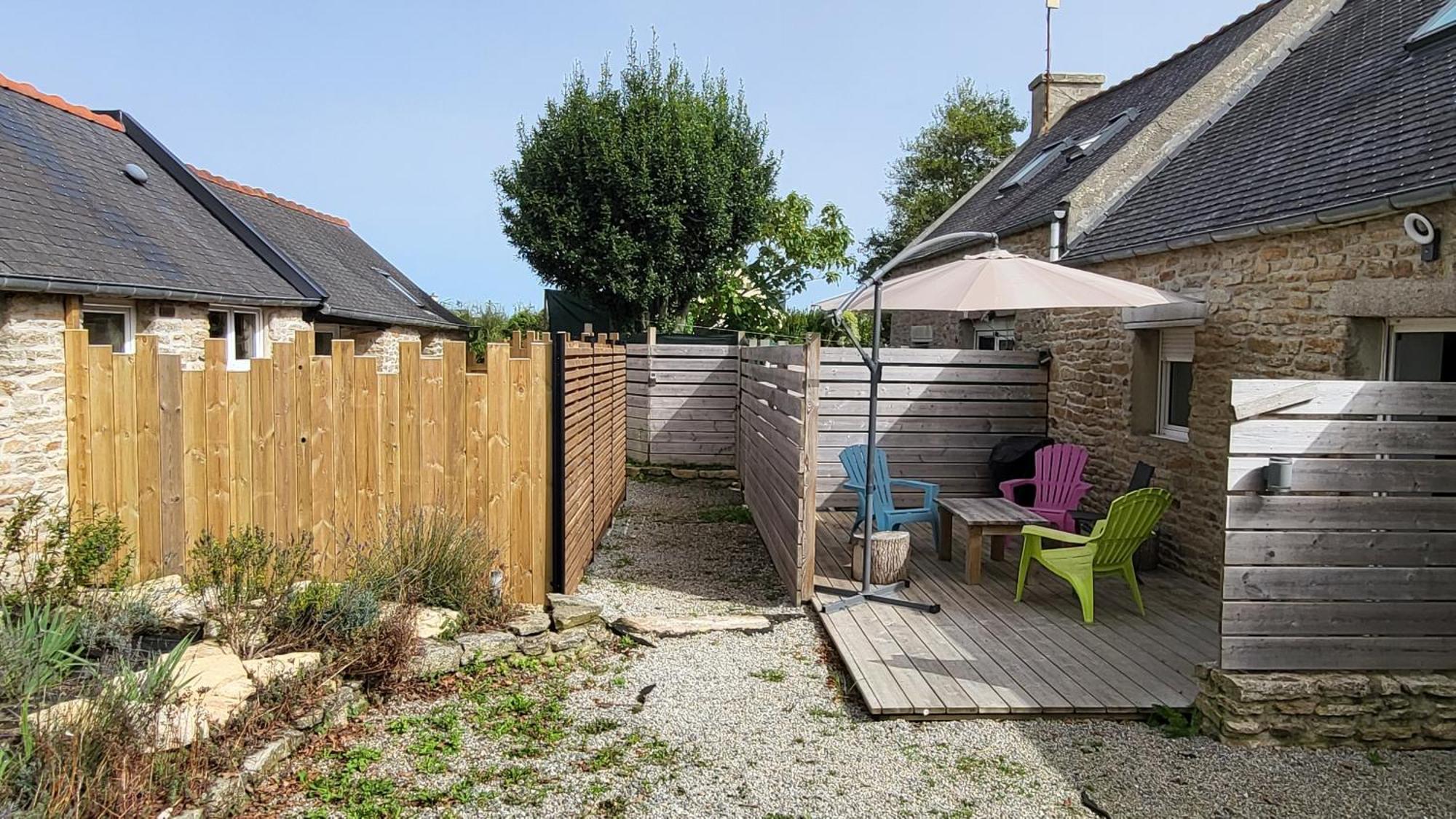 Le Pti St Roch, Ploudalmezeau maisonnette toute équipée Extérieur photo